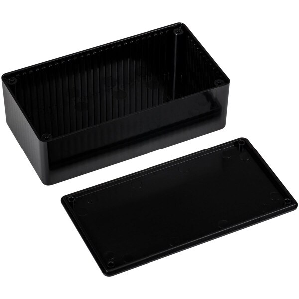 Main product image for Hammond 1591DSBK ABS Project Box Black 320-714